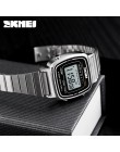 SKMEI moda Sport Watch kobiety najlepsze marki luksusowe 3Bar wodoodporne zegarki damskie mała tarcza cyfrowy zegarek Relogio Fe