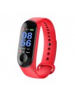 Hotsale M3 kolorowy ekran Smart Sport Fitnes bransoletka IP67 wodoodporny monitor ciśnienia krwi dla dzieci zegarki damskie męsk