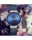 CURREN kobiety zegarki luksusowe marki pasek z siatki panie kwarcowe zegarki damskie 2019 Sport Relogio Feminino Montre Femme Wr