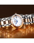 GUANQIN zegarek damski elegancka sukienka luksusowa perła dial wodoodporny zegarek Montre Femme moda damska zegarek kwarcowy Rel