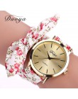 Moda damska gwiazda kwiatowa łuk zegarek szalik zespół Party Casual zegarek relogio feminino Montre Femme kobiety prezent 328