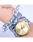 Moda damska gwiazda kwiatowa łuk zegarek szalik zespół Party Casual zegarek relogio feminino Montre Femme kobiety prezent 328