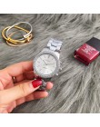 CONTENA moda srebrny Zegarek kobiet zegarki luksusowe Rhinestone damskie zegarki Zegarek dla pań zegar Relogio Feminino Zegarek 