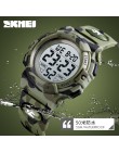 SKMEI Military Kids Sport zegarki 50M wodoodporny elektroniczny zegarek na rękę Stop Watch zegar cyfrowy zegarek dla dzieci dla 