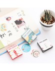 40 sztuk/pudło Mini tektura dekoracja naklejki naklejka album diy Scrapbooking naklejka uszczelniająca Kawaii biurowe prezent ma