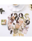 40 sztuk/pudło Mini tektura dekoracja naklejki naklejka album diy Scrapbooking naklejka uszczelniająca Kawaii biurowe prezent ma