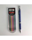 Ołówek automatyczny 2.0mm 2B rysunek pisanie aktywność ołówek with12-color refill office school stationery