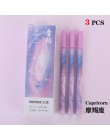 3 sztuk/partia Constellation Gel Pen nowość 0.5mm Starry czarne pióro wieczne dla dziewczyny prezent szkolne materiały papiernic