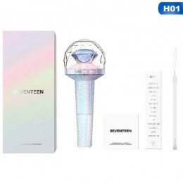 KPOP SEVENTEEN CARAT BONG VER.2 Bluetooth pomadka rozjaśniająca Album koncerty lampa Lightstick fluorescencyjna karta Stick