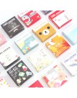 40 sztuk/pudło Mini Cartoon dekoracja z naklejek papierowych naklejka album DIY Scrapbooking naklejka uszczelniająca Kawaii biur