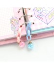 Domikee śliczne kawaii kreatywny olśniewający wiszący ornament planner notebooki akcesoria artykuły biurowe