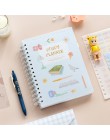 2020 Planner cewka notatnik A5 Kawaii Palnner książka Bullet Journal pamiętnik roczny miesiąc tydzień Plan kreskówka kwiat notat