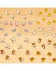 80 sztuk/partia śliczne Rilakkuma mini papier naklejki Diy terminarz planer naklejka dekoracyjna Album Scrapbooking Kawaii biuro