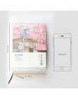 Creative agenda romans cherry blossom notebook ilustracja siatka ręcznie malowany szkolny pamiętnik materiały biurowe