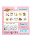 80 sztuk/partia śliczne Rilakkuma mini papier naklejki Diy terminarz planer naklejka dekoracyjna Album Scrapbooking Kawaii biuro