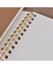 Notatnik A5 Bullet Journal Medium Kraft Grid Dot Blank codzienny planer tygodniowy planer zarządzania czasem książki szkolne upo