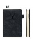 360 stron Super gruby wosk poczucie skórzane A5 Notebook biuro biznes codziennej pracy Notebook notebooki darmowa obraz Logo fir