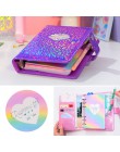 Kawaii A6 pamiętnik notes dziennik śliczne Agenda Binder Planner organizator tygodniowy spiralny podróż luźny liść DIY uwaga pod