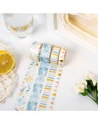 4 rolki/paczka taśmy Washi Tape Diy dekoracji Scrapbooking planowanie Bowknot maskująca taśma klejąca taśma naklejki etykiety ma