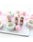 Domikee śliczne cukierki złota folia japońska taśma washi rolki kawaii uczeń dekoracyjne scrapbooking, rzemiosło pamiętnik taśma