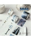 Taśma Washi do majsterkowania pakowanie prezentów Scrapbooking i Craft, samoprzylepna papierowa taśma maskująca z pięknymi druko