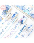 Pan papieru 8 sztuk/zestaw 24 wzory DIY Scrapbooking planowanie dekoracji taśmy washi Kawaii marzycielski panieńskie kolorowe De