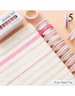 10 sztuk Vintage Feather Washi taśma Kawaii taśma klejąca kwiat taśmy maskujące dla dzieci Scrapbooking DIY zdjęcia materiały bi