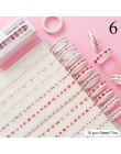 10 sztuk Vintage Feather Washi taśma Kawaii taśma klejąca kwiat taśmy maskujące dla dzieci Scrapbooking DIY zdjęcia materiały bi