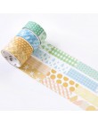 3 sztuk/paczka kwiaty chmura japońska taśma washi dekoracyjna taśma klejąca Decora Diy naklejki scrapbooking maskowanie etykiety