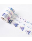 3 sztuk/paczka kwiaty chmura japońska taśma washi dekoracyjna taśma klejąca Decora Diy naklejki scrapbooking maskowanie etykiety