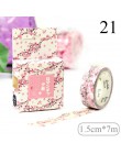 1PC śliczne Flamingo taśma maskująca Kawaii kwiatowa taśma washi dekoracyjna taśma klejąca dla dzieci DIY Scrapbooking pamiętnik