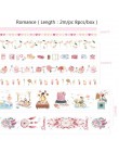 Pan papieru 8 sztuk/zestaw 24 wzory DIY Scrapbooking planowanie dekoracji taśmy washi Kawaii marzycielski panieńskie kolorowe De