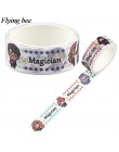 Flyingbee 15mmX5m papierowa taśma Washi film kreatywny samoprzylepne taśma DIY do scrapbookingu etykieta samoprzylepna taśma mas