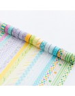 4 sztuk geometria Mini taśma Washi śliczny pasek klej dekoracyjny taśmy maskujące do dekoracji Scrapbooking taśma diy dla Papete