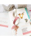 5 sztuk/paczka taśma Washi płatek śniegu geometryczne taśmy maskujące Diy dekoracji Scrapbooking planowanie taśma klejąca naklej