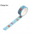 Flyingbee 15mm X 5m dziewczyny papierowa taśma washi Cartoon śliczne taśma klejąca DIY dekoracyjne dziewczyny taśmy maskujące ma