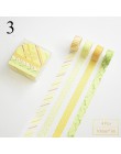 4 sztuk geometria Mini taśma Washi śliczny pasek klej dekoracyjny taśmy maskujące do dekoracji Scrapbooking taśma diy dla Papete