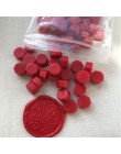 100 sztuk/partia Vintage Handmade Octagon pieczęć wosk Tablet Pill koraliki na koperty zaproszenie na ślub tłoczenia DIY staroży