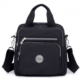 Kobiety Messenger torby lekka torba podróżna wodoodporne nylonowe podwójne torby na ramię Casual Quality Crossbody torba Lady Fl