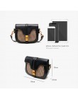 Vento Marea mała torba crossbody dla kobiet 2019 Mini jakość siodło torba w stylu Retro zamek panie brązowy torebka na ramię