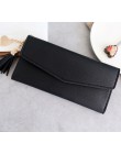 Kobiety portfele telefon Clutch Bag torebki długie portfele dla dziewczyny panie pieniądze portfel etui na karty Tassel portfele