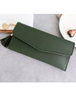 Kobiety portfele telefon Clutch Bag torebki długie portfele dla dziewczyny panie pieniądze portfel etui na karty Tassel portfele