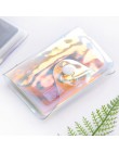 Hologram przezroczyste etui na karty kredytowe kobiety etui na karty organizator portfel moda przezroczysty pvc paszport karty o