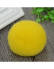 10cm natura prawdziwe futro z królika piłka Pom Pom puszyste DIY czapka zimowa Skullies czapki czapka z dzianiny pompony DEF003-