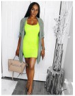 ZSIIBO Off ramię Mini Bodycon letnia sukienka kobiety Backless klub Party Sexy Wrap Neon sukienka Plus rozmiar Vestidos drop shi