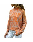 Damskie bluzki Sexy topy z odkrytymi ramionami Casual golf dzianinowy top sweter z nadrukiem z długim rękawem Blusas Camisas Muj