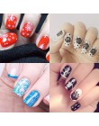 Biutee zestaw warstw stemplujących na paznokcie kwiat wzór zwierzęcy Nail Art Stamper & Scraper szablon płytka z obrazkiem szabl