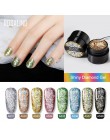 ROSALIND 5ml błyszczący diamentowy żelowy lakier do paznokci jasny do brokatu malowanie paznokci artystyczny Design Poly UV Top 