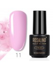 ROSALIND 7ML zestaw do paznokci żelowych UV do Manicure Gellak półtrwałe hybrydowe paznokcie sztuka Off Prime biały żelowy lakie