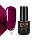 ROSALIND 7ML zestaw do paznokci żelowych UV do Manicure Gellak półtrwałe hybrydowe paznokcie sztuka Off Prime biały żelowy lakie